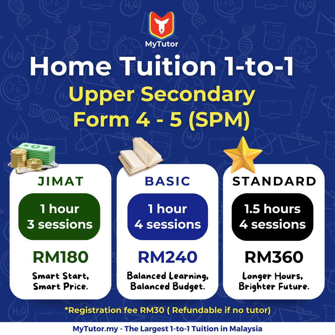 tuition 1 to 1 package mytutor